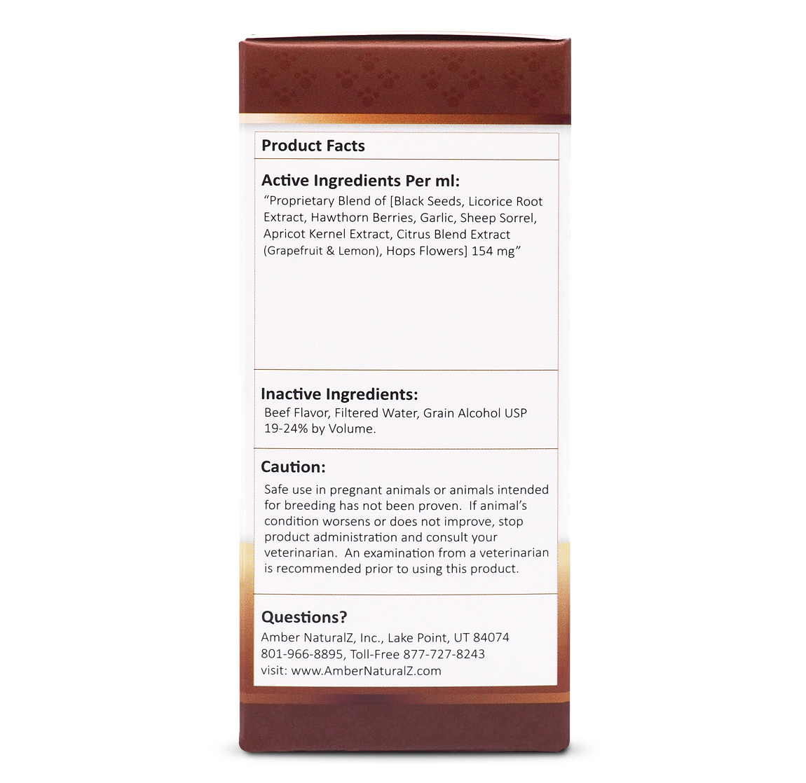 HWF Clean Heart Ingredients